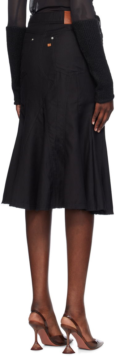 Пола Miaou Miaou Gaudi Midi Skirt Черно | 4004TWBLK, 2