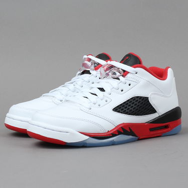 Кецове и обувки Jordan Air Jordan 5 Retro Low ''Fire Red'' 2016 GS Бяло | 314338-101, 1