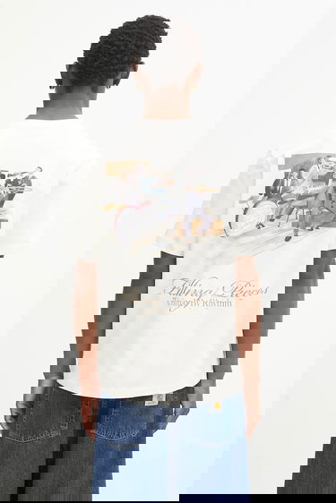 Тениска Filling Pieces Filling Pieces Band Graphic T-Shirt Бяло | 422520500238, 0