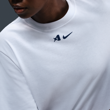 Тениска Nike A'ja Wilson Loose Fit Short-Sleeve T-Shirt Бяло | HQ1696-100, 4