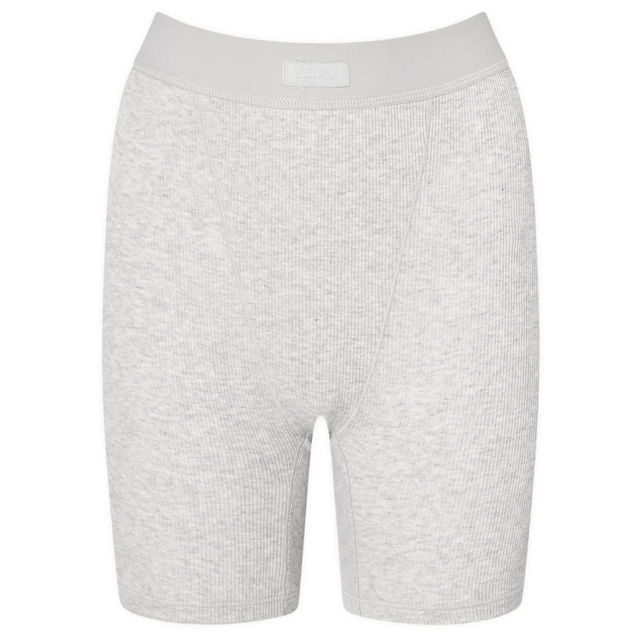 Ribbed Cotton Boxer Shorts