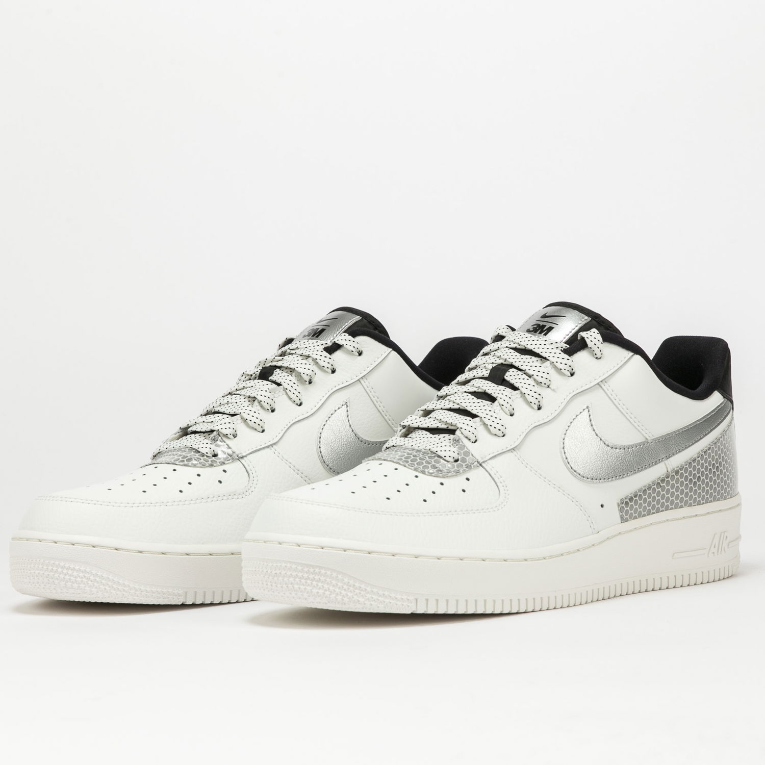 Кецове и обувки Nike Air Force 1 '07 LV8 3M Бяло | CT2299-100, 1