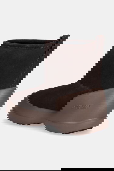 Кецове и обувки Moon Boot MEZZALUNA Suede Mid Snow Boots Кафяво | 80D2500060.M010, 2