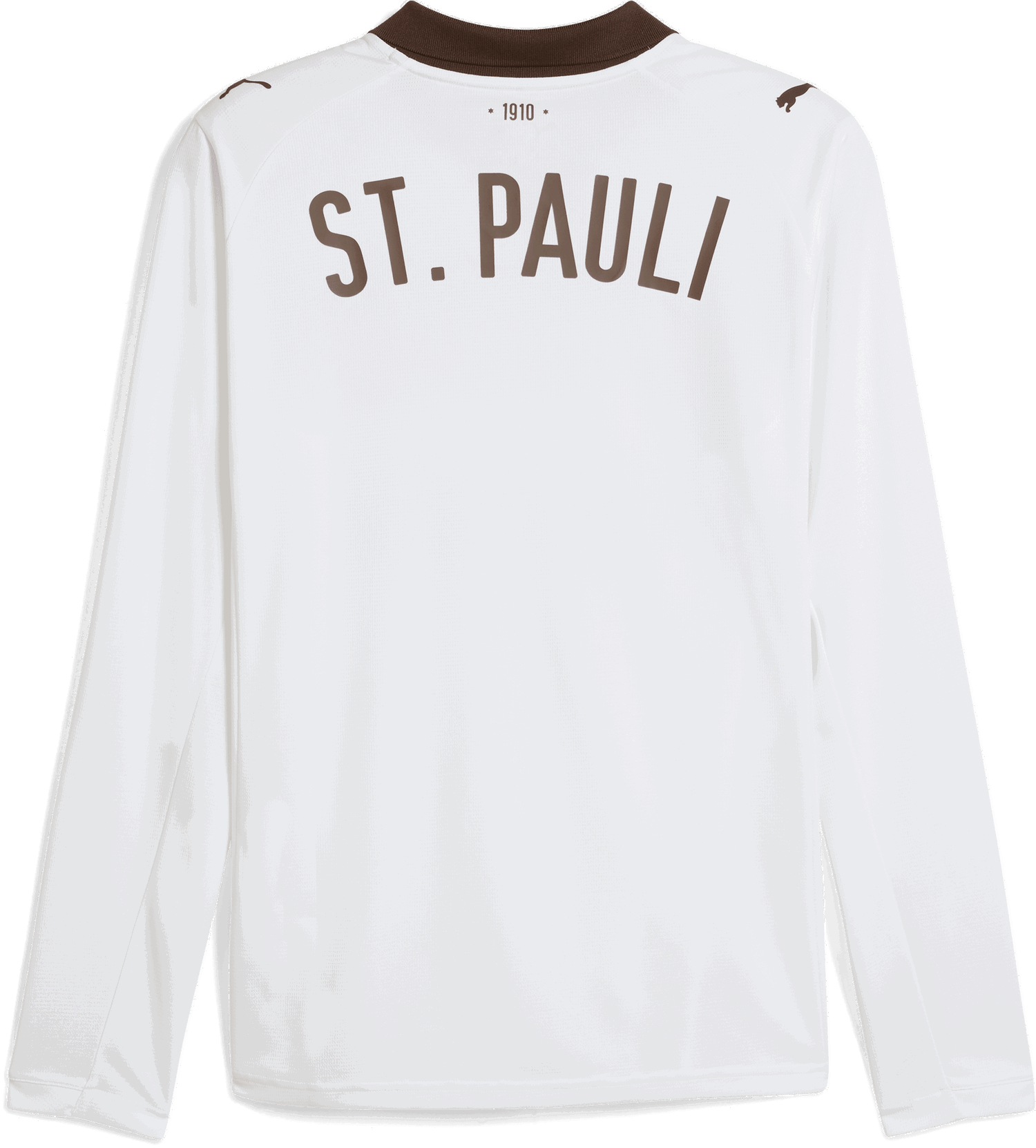 Фланелка Puma FC St. Pauli Long Sleeve Away Jersey 2025/26 Бяло | 783072-02, 1