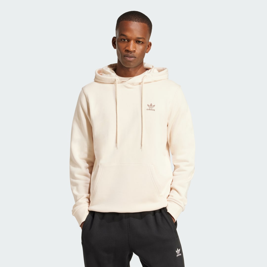Суитчър adidas Performance Essentials French Terry Hoodie Бежово | JD2408, 0
