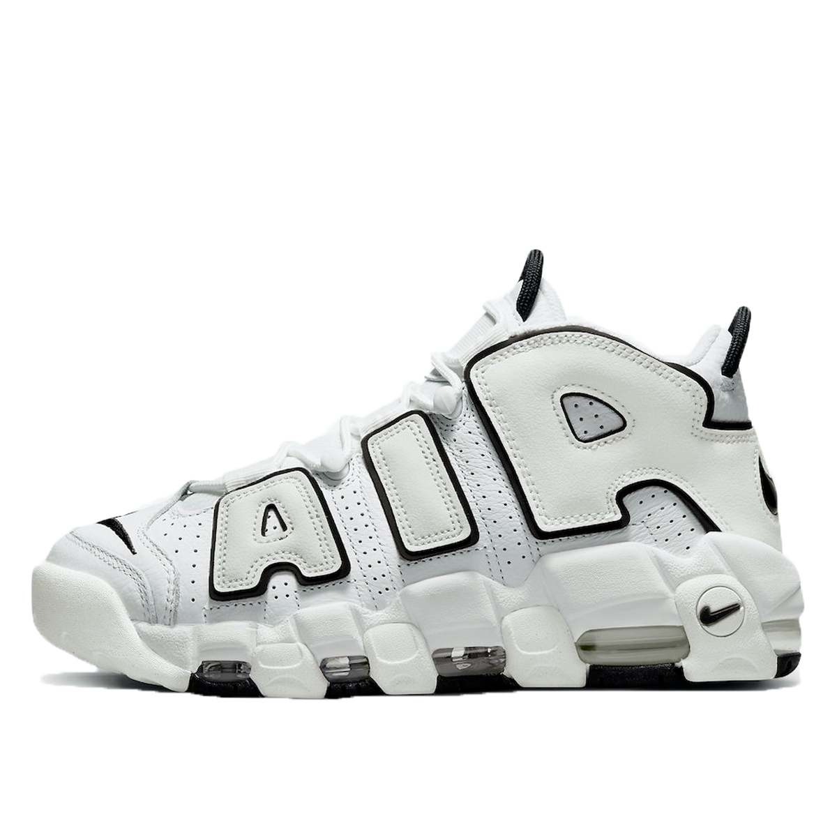 Кецове и обувки Nike Air More Uptempo "White Black" Бяло | DO6718-100, 1