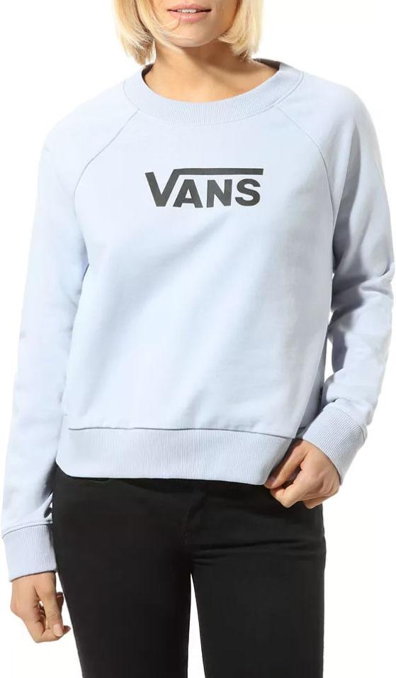 Суитчър Vans Boxy Crewneck Sweatshirt Синьо | vn0a47thvby1