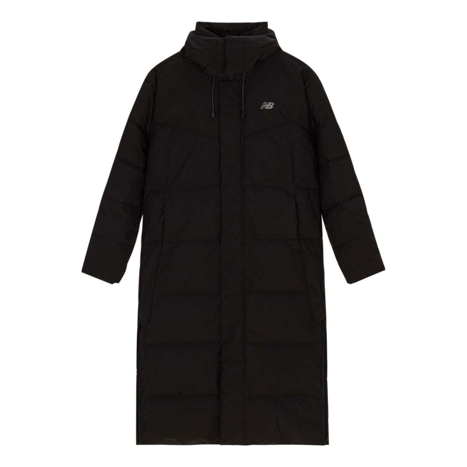Парка New Balance Lifestyle Long Puffer Jacket Черно | NPD46141-BK, 0