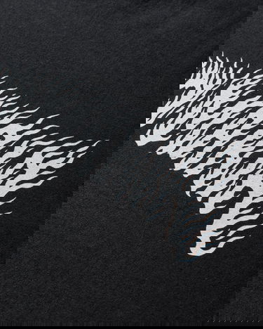 Тениска WACKO MARIA Tim Lehi Flame Graphic Washed Heavy Weight T-Shirt Type-2 Черно | 25FW-WMT-WT07 BLACK, 3