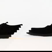 Wallabee Loafer Black Sde
