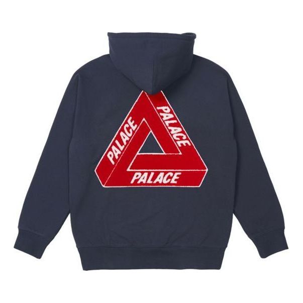 Суитчър Palace Triangle Logo Hoodie Синьо | PAL-FW21-307, 0