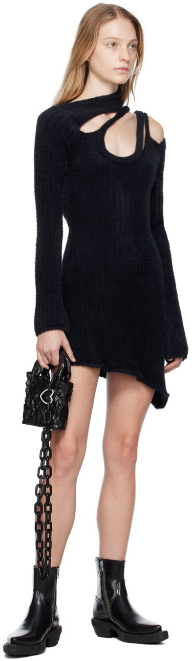 Pокля Ottolinger Ottolinger Crossover Minidress Черно | 706002, 3