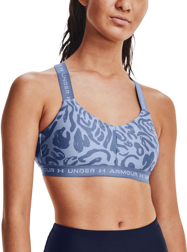 Crossback Low Print Sports Bra
