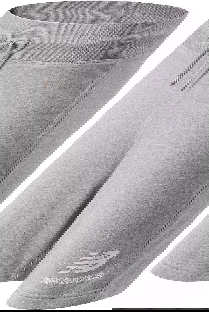 Къси панталони New Balance Essentials Fleece Shorts Сиво | ms03558ag