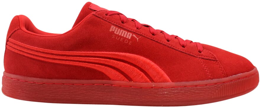 Кецове и обувки Puma Suede Classic Badge Iced High Risk Red Червено | 364483-01, 0