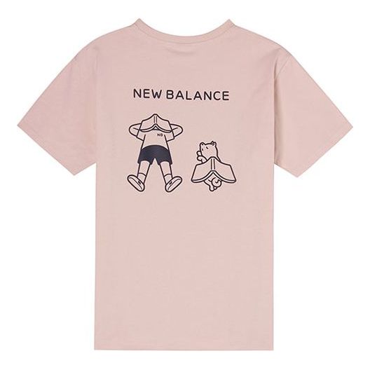 Тениска New Balance Noritake Graphic T-Shirt Розово | AMT12347-RWR