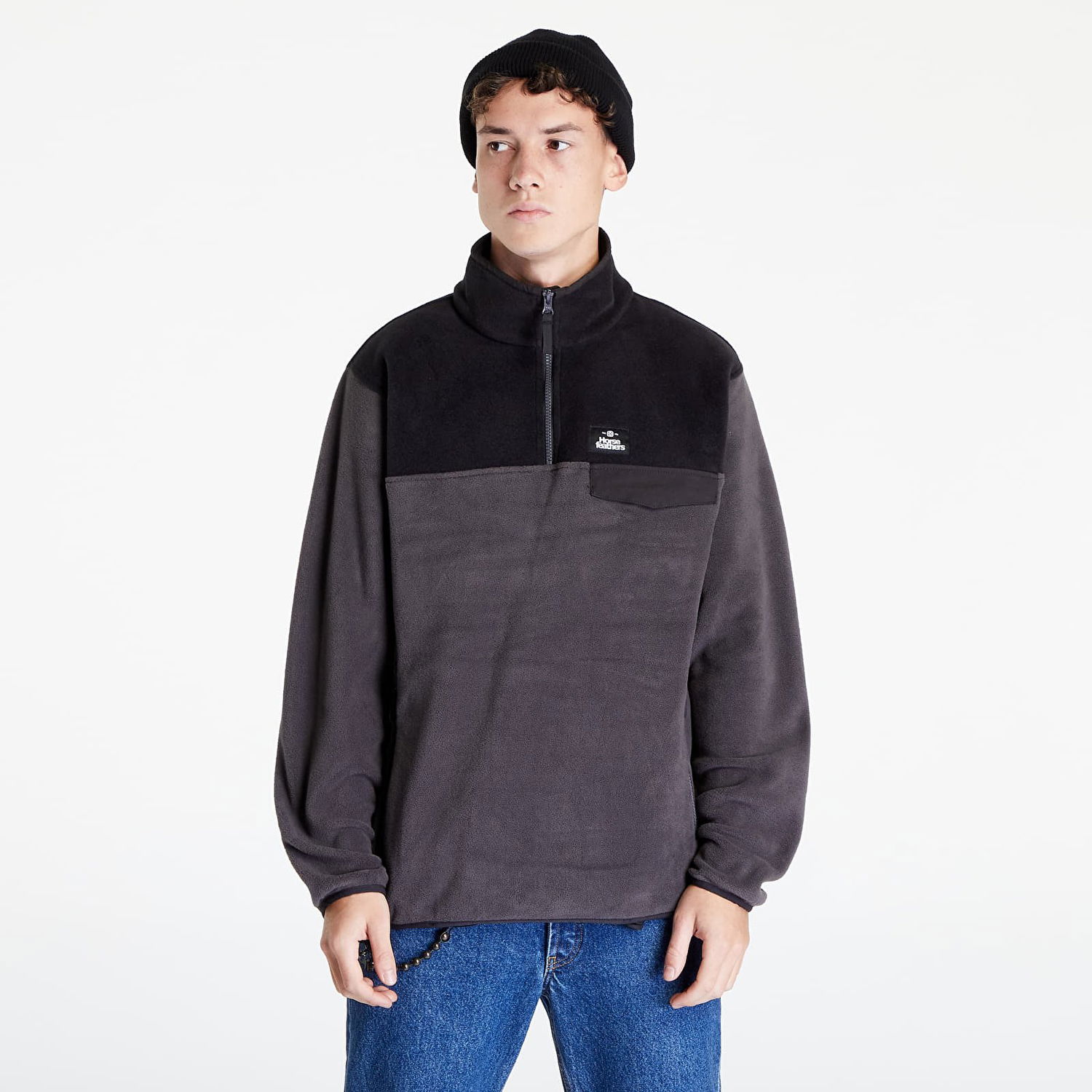 Суитчър Horsefeathers Madog Sweatshirt Черно | SM1175D, 0