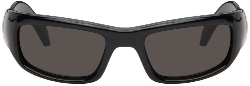 Слънчеви очила Balenciaga Hamptons Rectangle Sunglasses Черно | BB0320S, 0