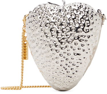 Дамска чанта Stella McCartney Strawberry Shaped Metallic Clutch Металик | 7B0075WP0351, 0