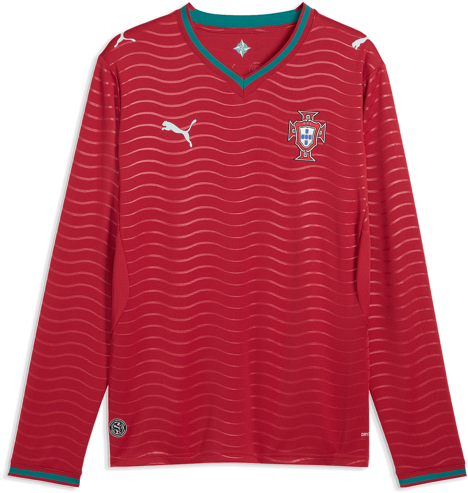 Фланелка Puma Portugal Replica Home Long-Sleeve Jersey 2026 Червено | 783279-01, 0