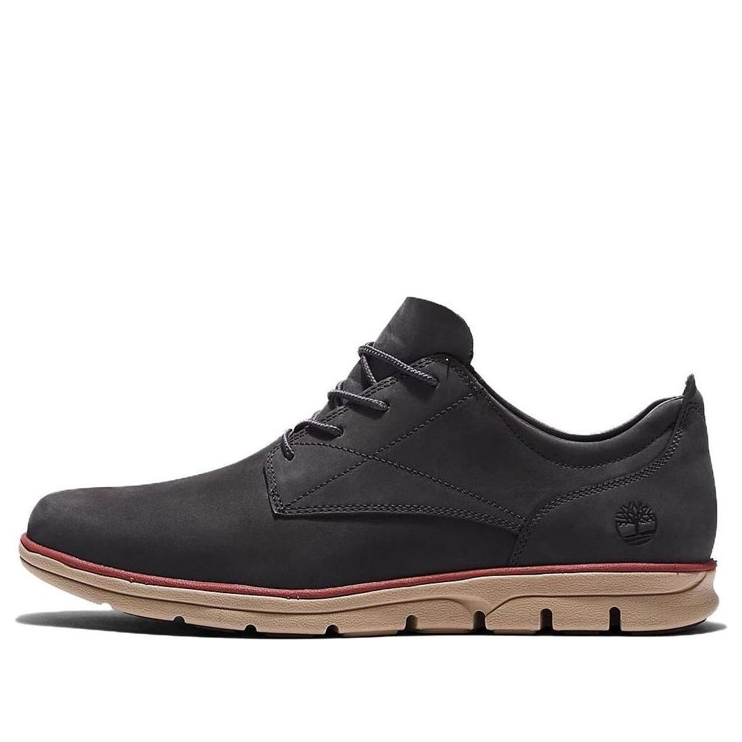 Кецове и обувки Timberland Bradstreet Leather Oxfords Сиво | A5QBMW08, 0
