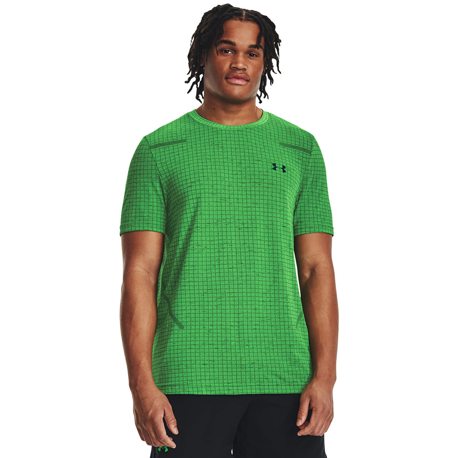 Тениска Under Armour Vanish Grid Green Screen Зелено | 1376921-316, 0