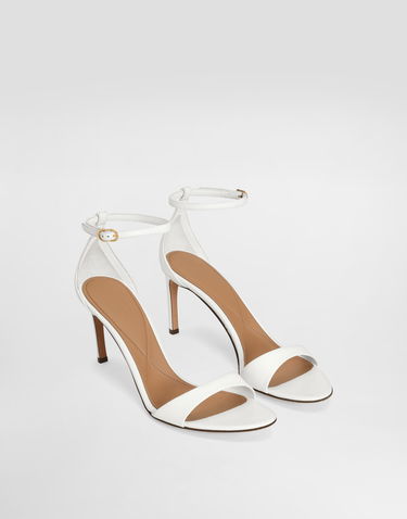 Аксесоари Dolce & Gabbana Dolce & Gabbana Polished Goatskin Heeled Sandals Бяло | CR1774A573880002, 1