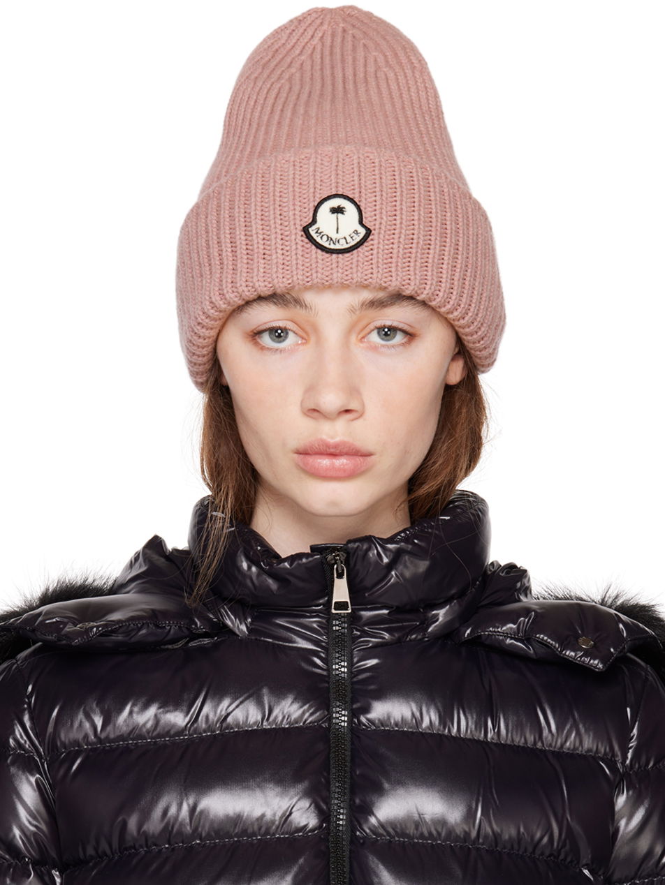 Шапка Moncler x Genius 8 x Palm Angels Beanie Розово | H209L3B00007M1241, 0