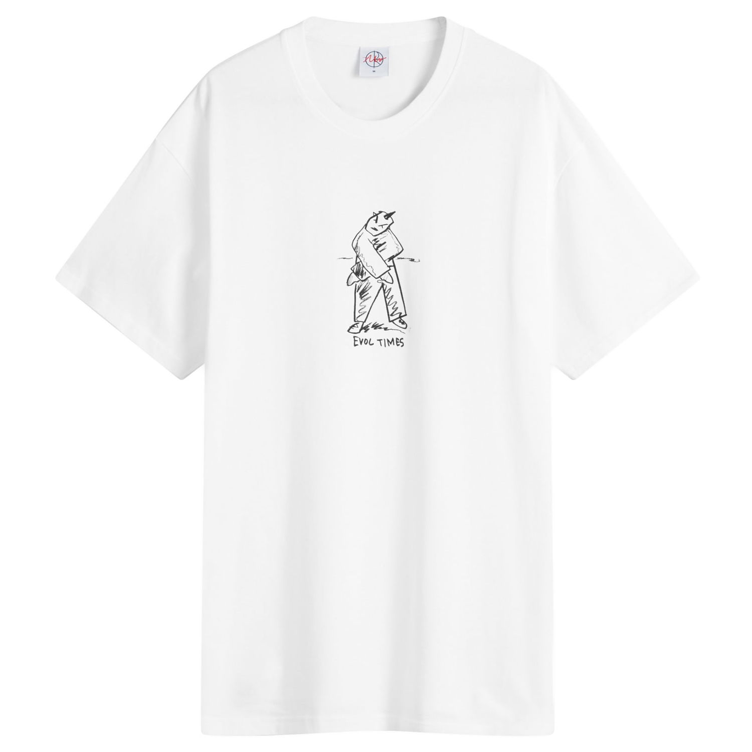 Тениска Polar Skate Co. Evol Times Graphic T-Shirt - White Бяло | PSC-W24-26, 0