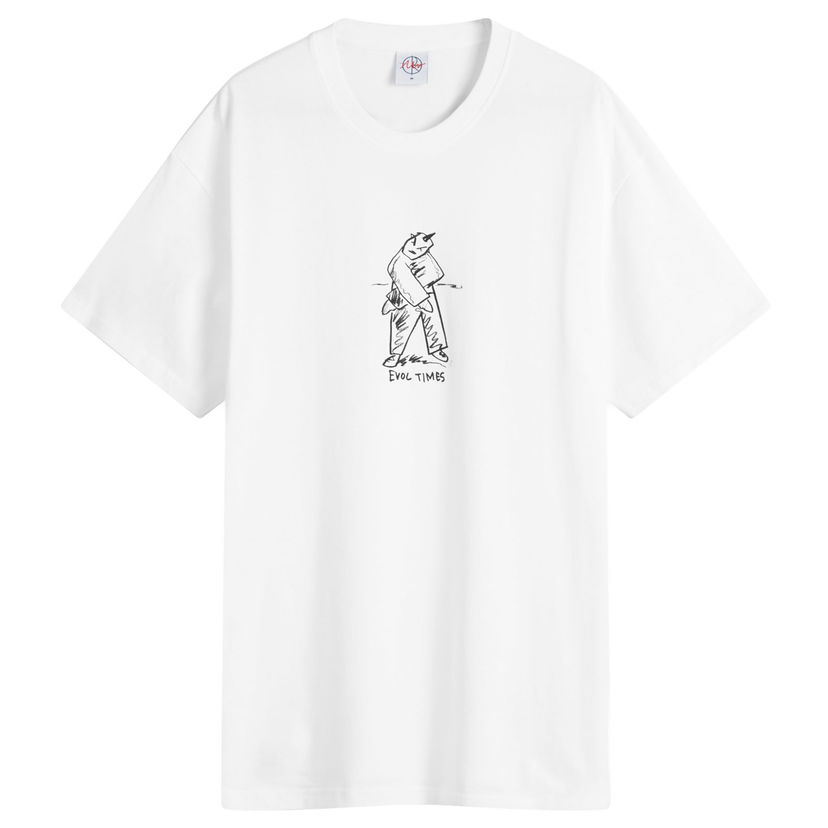 Тениска Polar Skate Co. Evol Times Graphic T-Shirt - White Бяло | PSC-W24-26