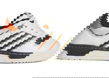 Кецове и обувки adidas Originals Rivalry 86 Low White Black Semi Impact Orange Бяло | IE7140, 0