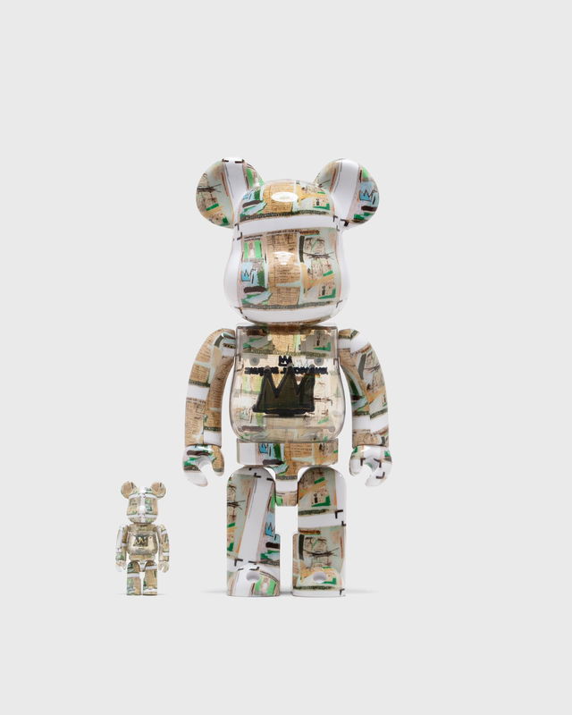 BEARBRICK 100% 400% JEAN-MICHEL BASQUIAT KING PLEASURE