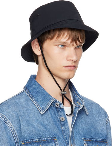 Шапка Bottega Veneta Bottega Veneta Tech Nylon Bucket Hat Черно | 836051V5O301000, 1