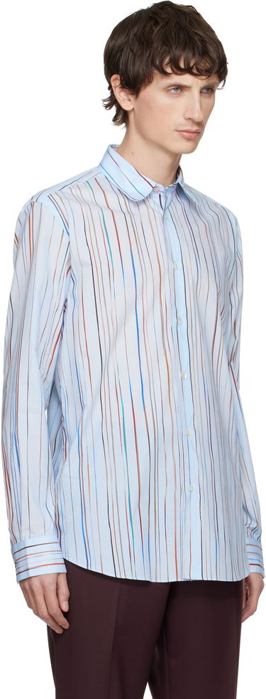 Риза Paul Smith Signature Pinstripe Cotton Shirt Многоцветен | M1R-901U-T02733-40, 1