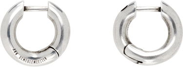 Обеци Ann Demeulemeester Ann Demeulemeester Mariela Anatomic Silver Loop Earrings Металик | 2520-W-JE07-JW020-070, 0