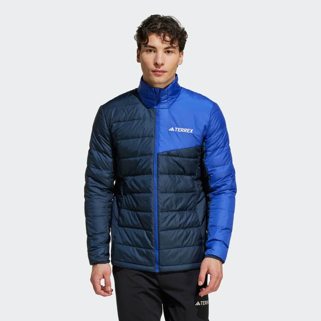 Пухо яке adidas Performance Terrex Multi Light Down Jacket Синьо | JD8397, 0