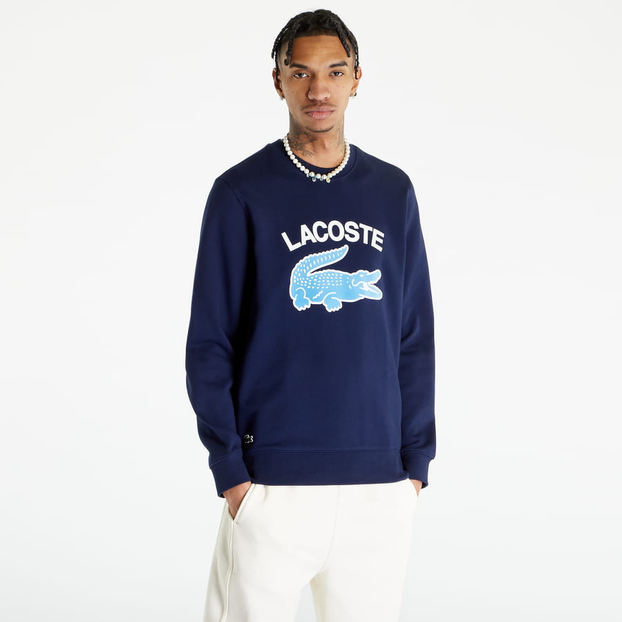 Суитчър Lacoste Sweatshirt Тъмно синьо | SH9689 166, 0