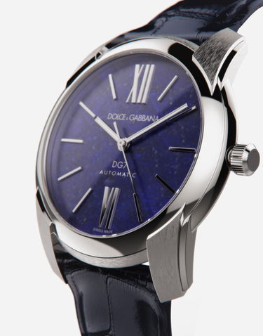 Часовник Dolce & Gabbana Dg7 Watch in Steel with Lapislazuli Синьо | WWFE1SWW063B0958, 1