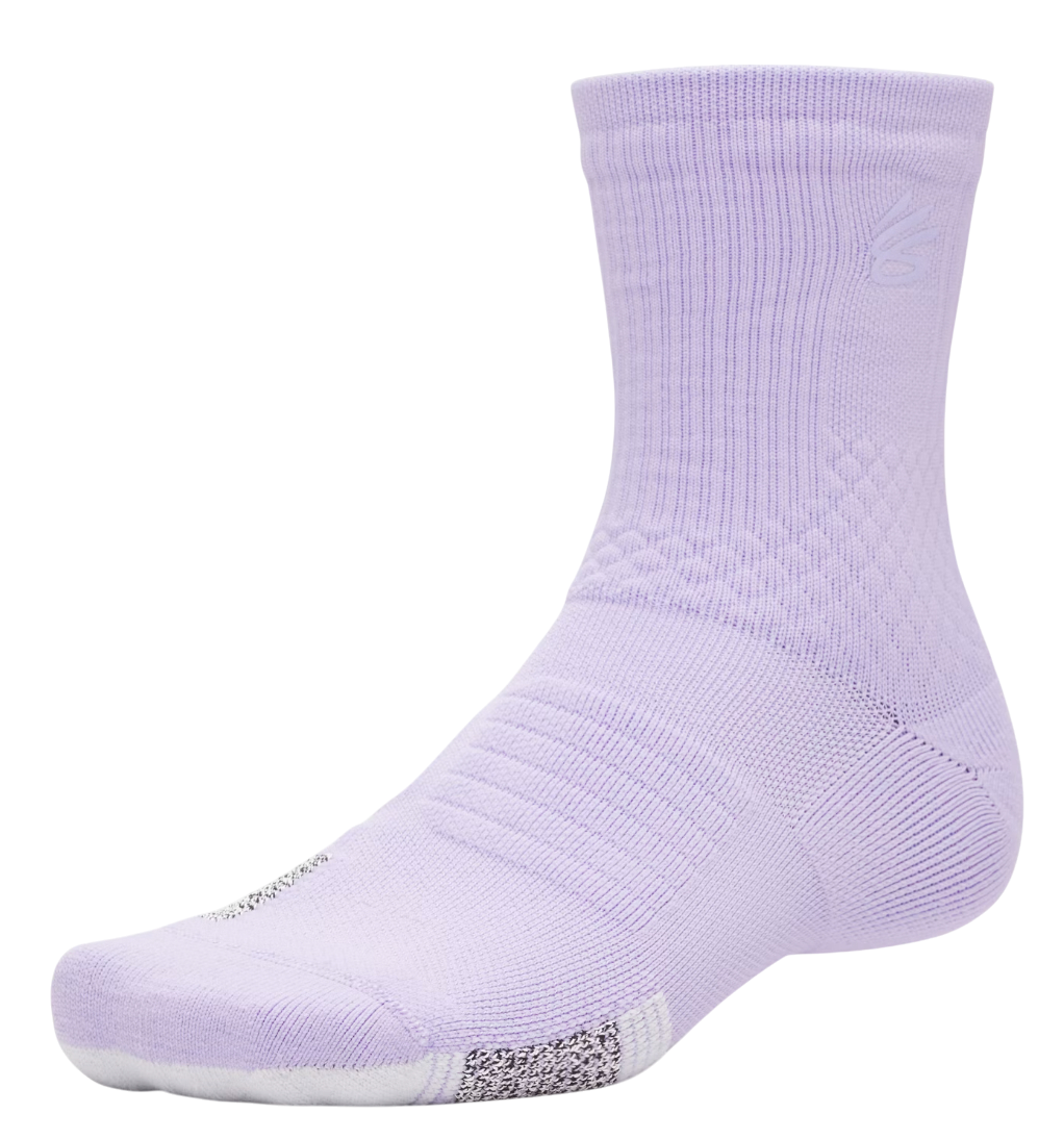 Чорапи Under Armour Curry AD Playmaker Mid Crew Socks Лилаво | 1376231-538, 1