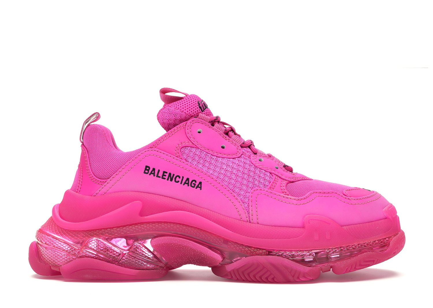 Кецове и обувки Balenciaga Triple S Pink W Розово | 544351W2FG15059, 0