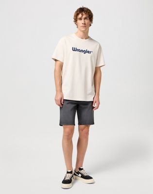 Тениска Wrangler Wrangler Frame Logo T-Shirt Бежово | 112350523:XXL, 0