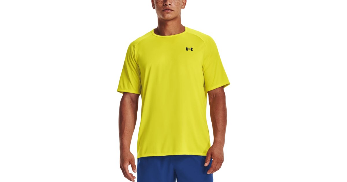 Тениска Under Armour Tech 2.0 Shorts Жълто | 1326413-799, 1