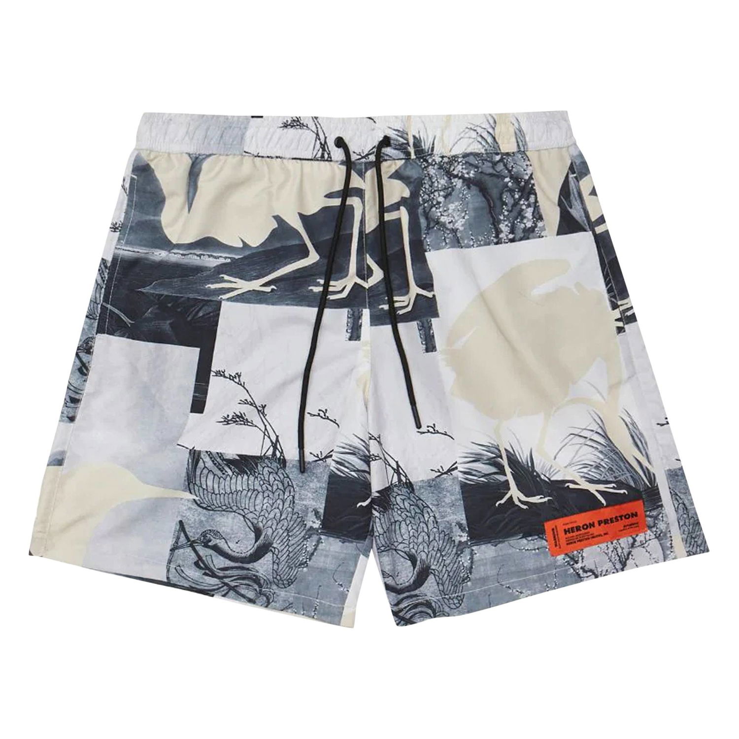 Бански HERON PRESTON Cutout Swimshorts Сиво | HMFA005S21FAB0020900, 1