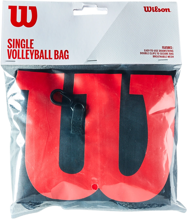 Спортна торба Wilson Tennis Mesh Volleyball Single Ball Bag Многоцветен | wth152190r-wth152190r, 1