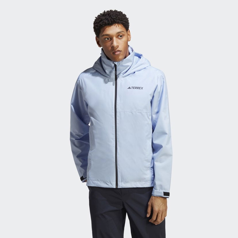 Ветровка adidas Performance Terrex Multi RAIN.RDY 2-Layer Rain Jacket Тюркоазено | HZ1380