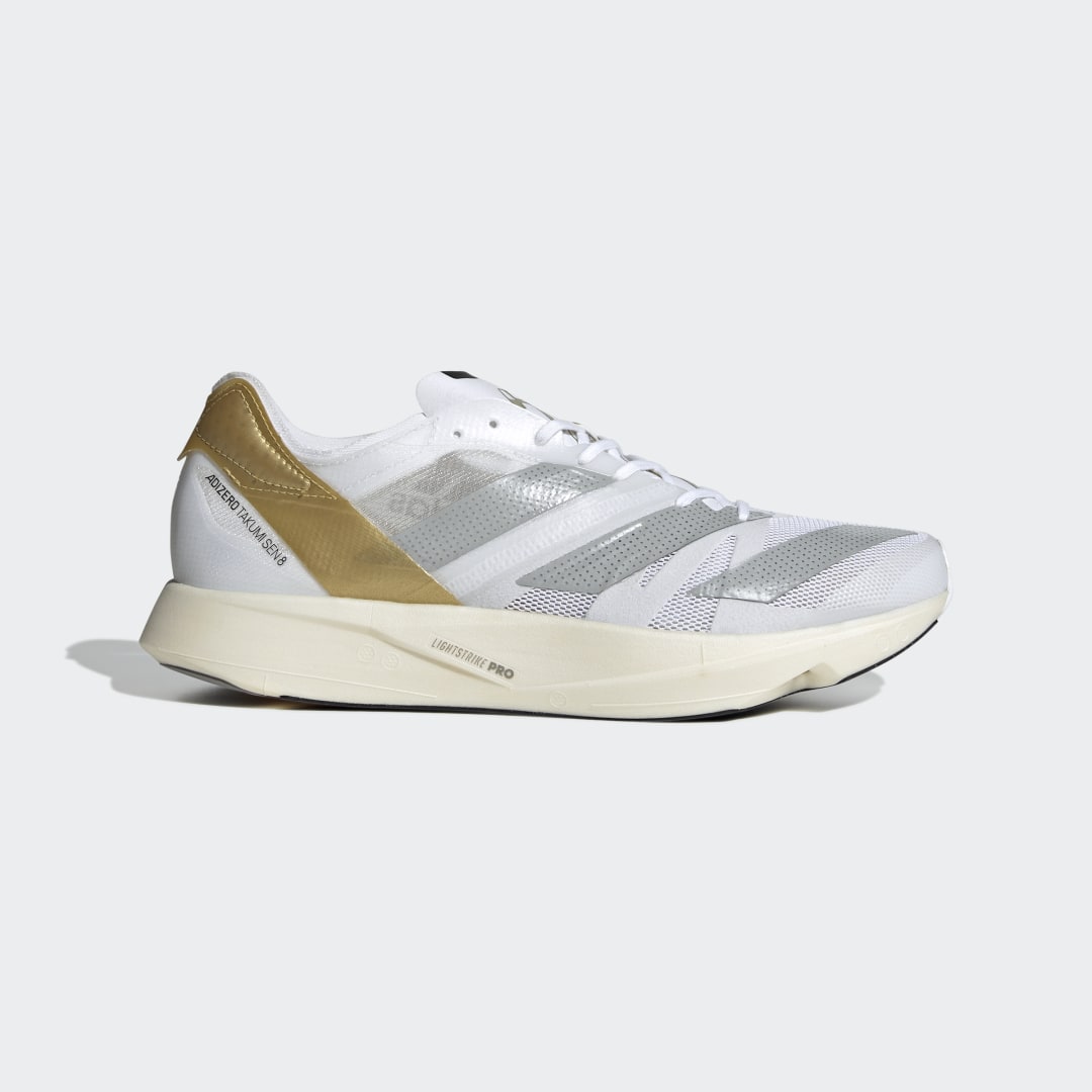 Кецове и обувки adidas Performance Adizero Takumi Sen 8 Бяло | GW1380, 0