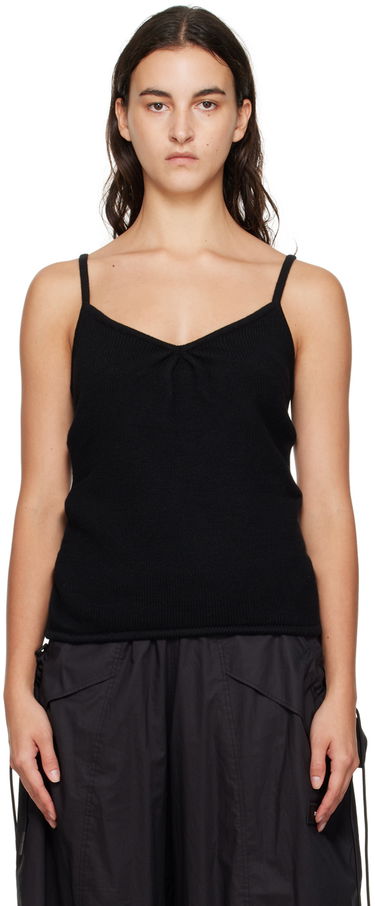 Потник We11done We11done V-Neck Knit Camisole Черно | WD-KT3-23-607-W-BK, 0