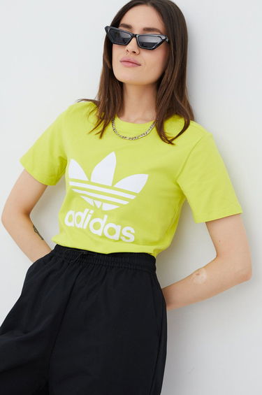 Тениска adidas Performance Adicolor Жълто | HE6872, 0