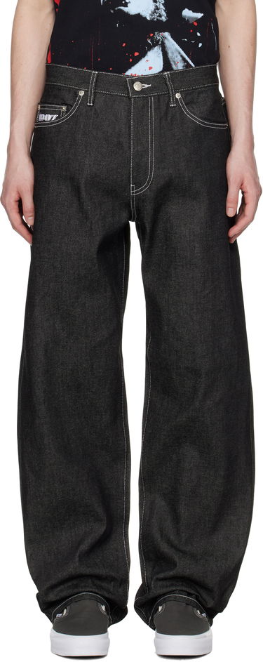 Дънки Awake NY Awake NY Five Pocket 100 Jeans Черно | AWK-SP25-PA002, 0