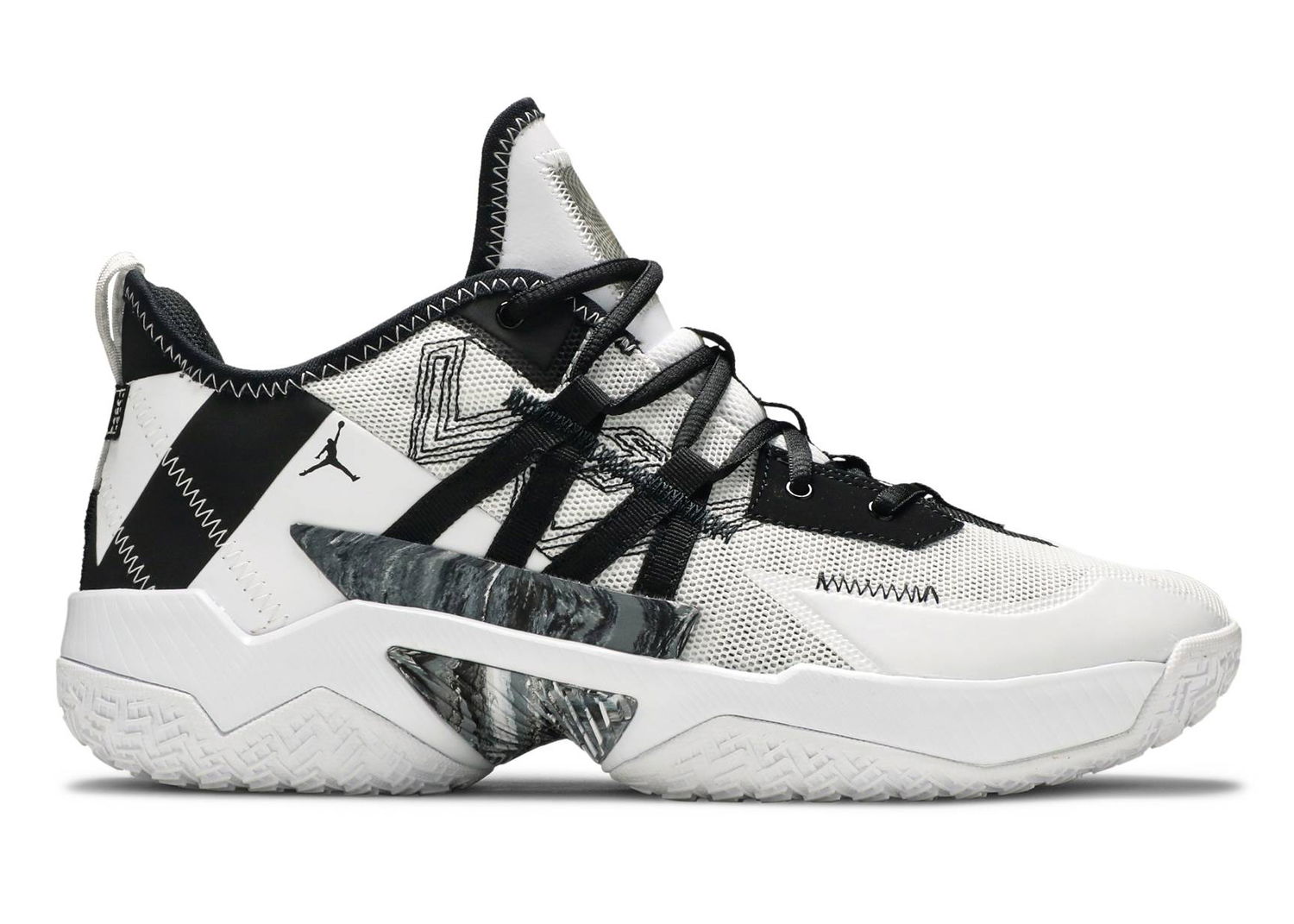 Кецове и обувки Jordan Air Jordan Westbrook One Take II White Marble Бяло | CW2457-100, 0